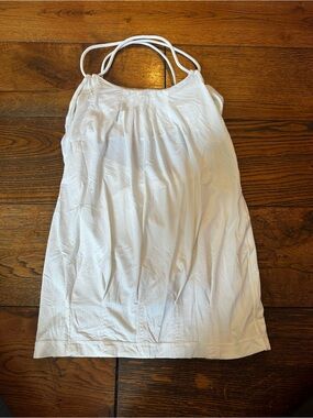 lululemon athletica White Gathered-Strap Tank Top